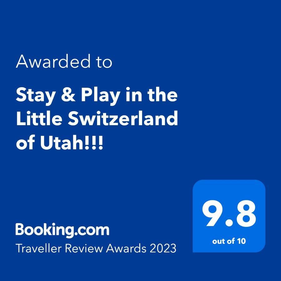 Stay & Play In The Little Switzerland Of Utah!!! Draper Exterior photo